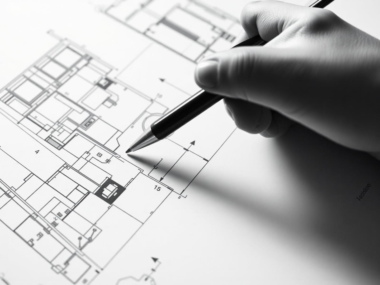 Engineering drawings laid out for coordination